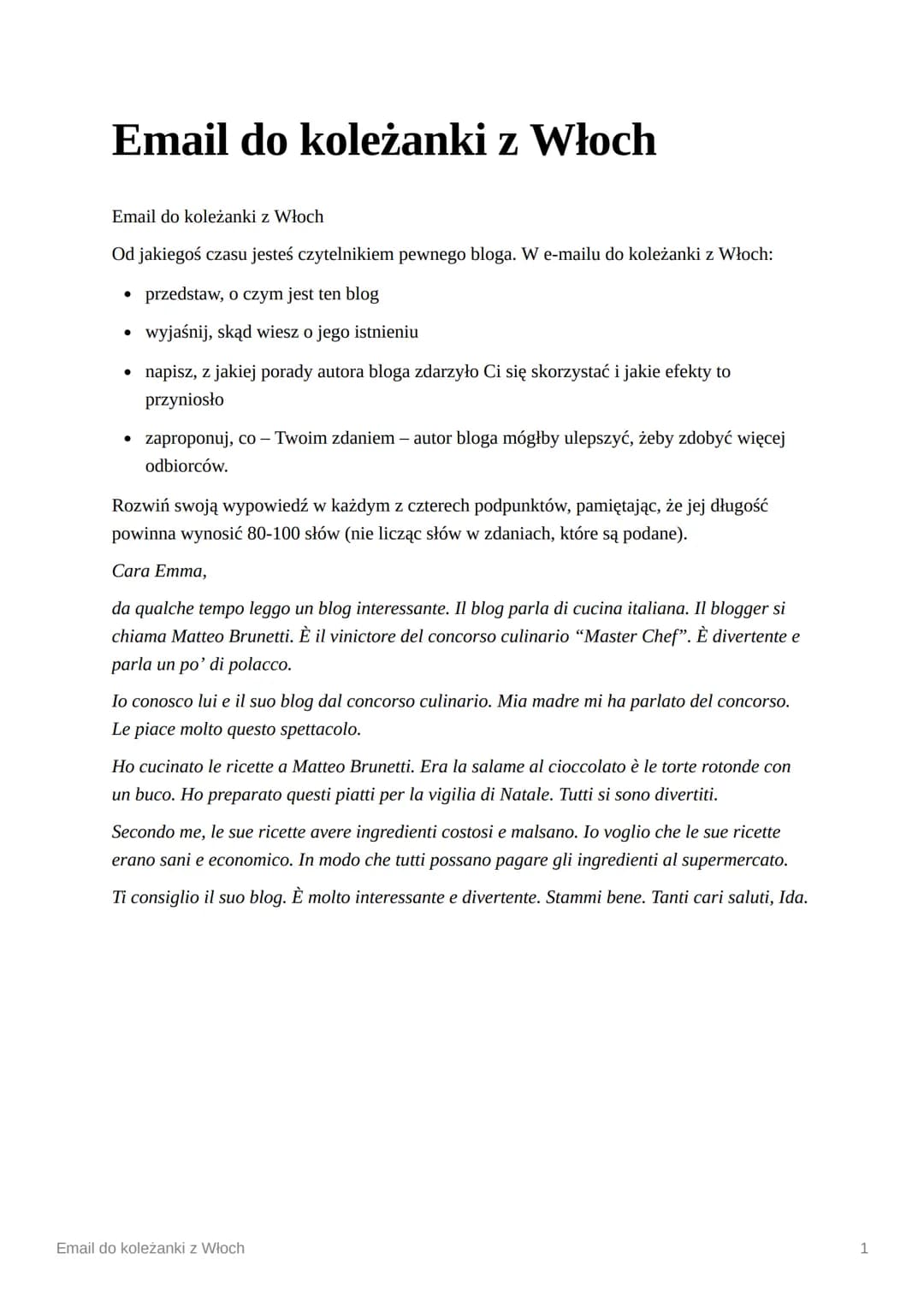 
<h2 id="opisbloga">Opis bloga</h2>
<p>Od jakiegoś czasu jestem czytelniczką pewnego interesującego bloga. Blog ten skupia się głównie na ku