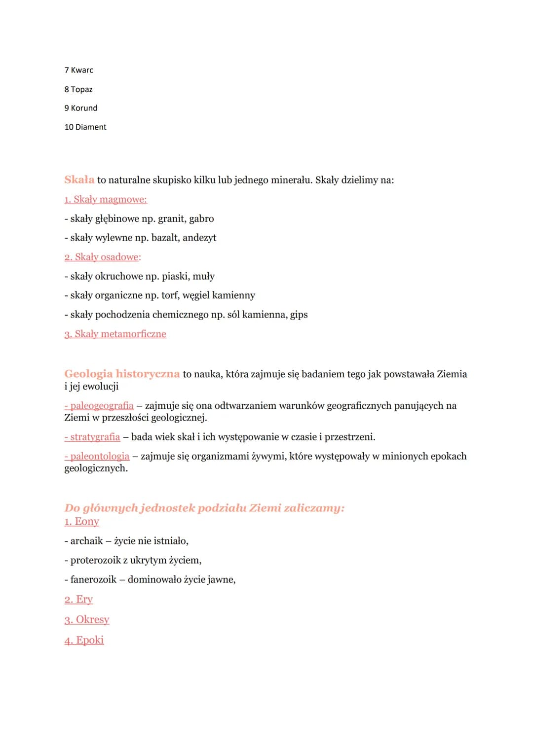 Budowa Ziemi:
1. Jądra:
- Jądro wewnętrzne i zewnętrzne
2. Płaszcz ziemski:
- Płaszcz górny, dolny
- Astenosfera
3. Warstwa perydotytowa- po