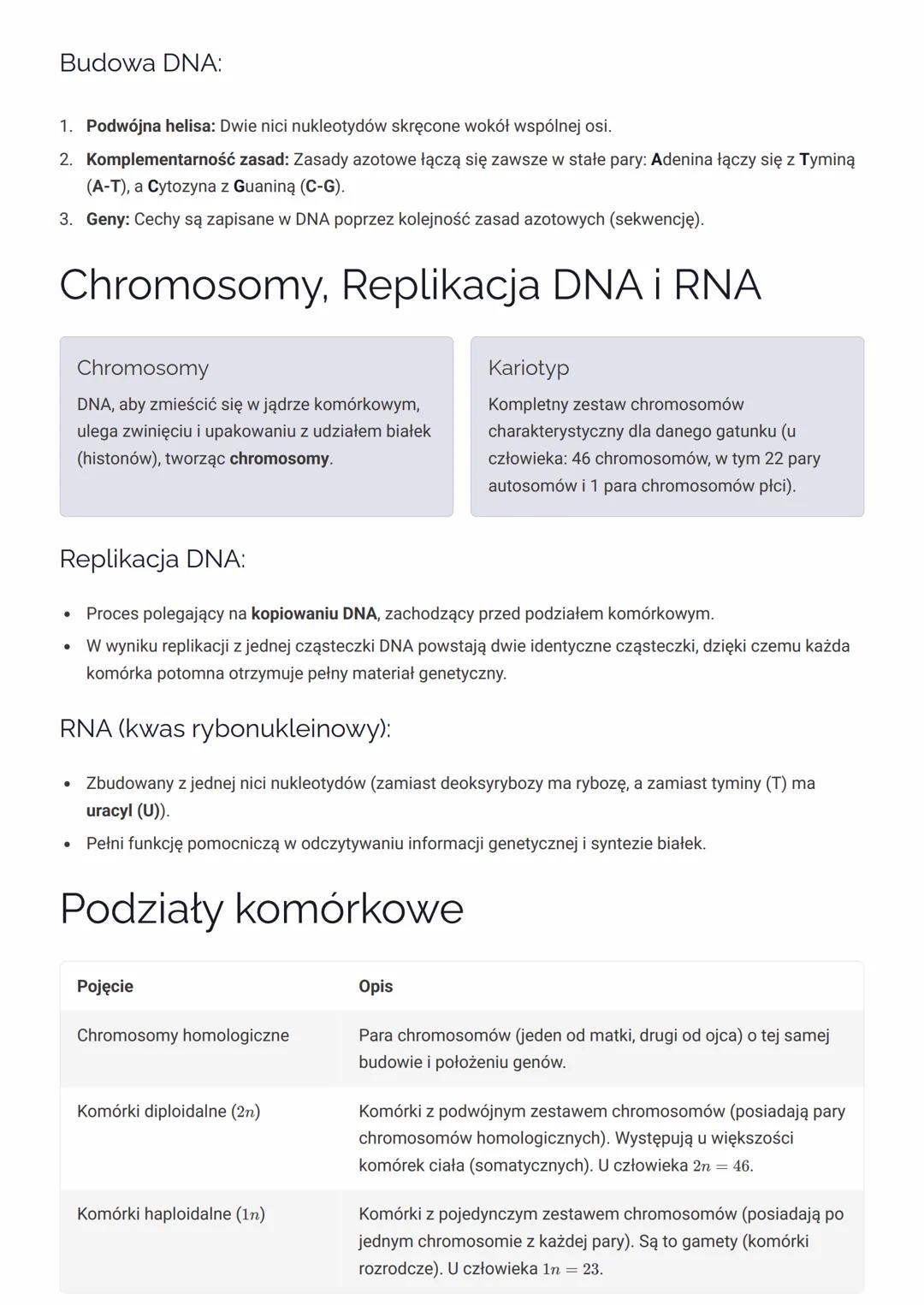 # Notatki do Sprawdzianu: Genetyka (Puls
Życia 8)

00000

8

Kompleksowy przewodnik po podstawach genetyki, obejmujący dziedziczenie cech, s