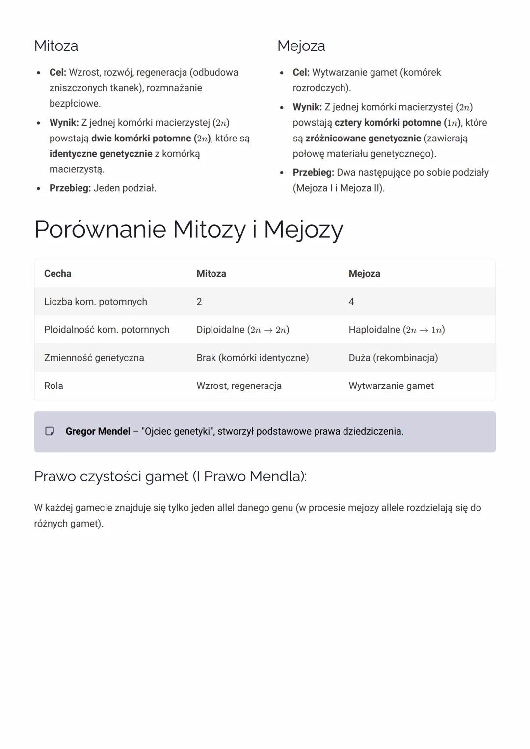 # Notatki do Sprawdzianu: Genetyka (Puls
Życia 8)

00000

8

Kompleksowy przewodnik po podstawach genetyki, obejmujący dziedziczenie cech, s
