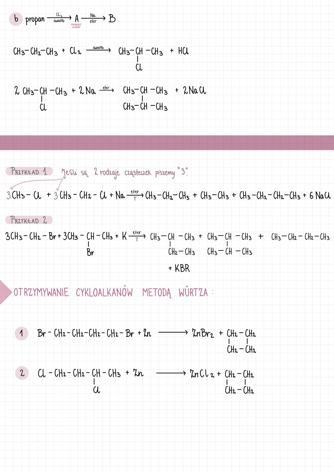 # ALKANY # ALKANY WĘGLOWODORY NASYCONE

$C_nH_{2n+2}$

1. Metan C Hy CH4

2. Etan $C_2H_6$ CH3-CH3

3. Propan $C_3H_8$ CH3-CH2-CH3

4. Butan
