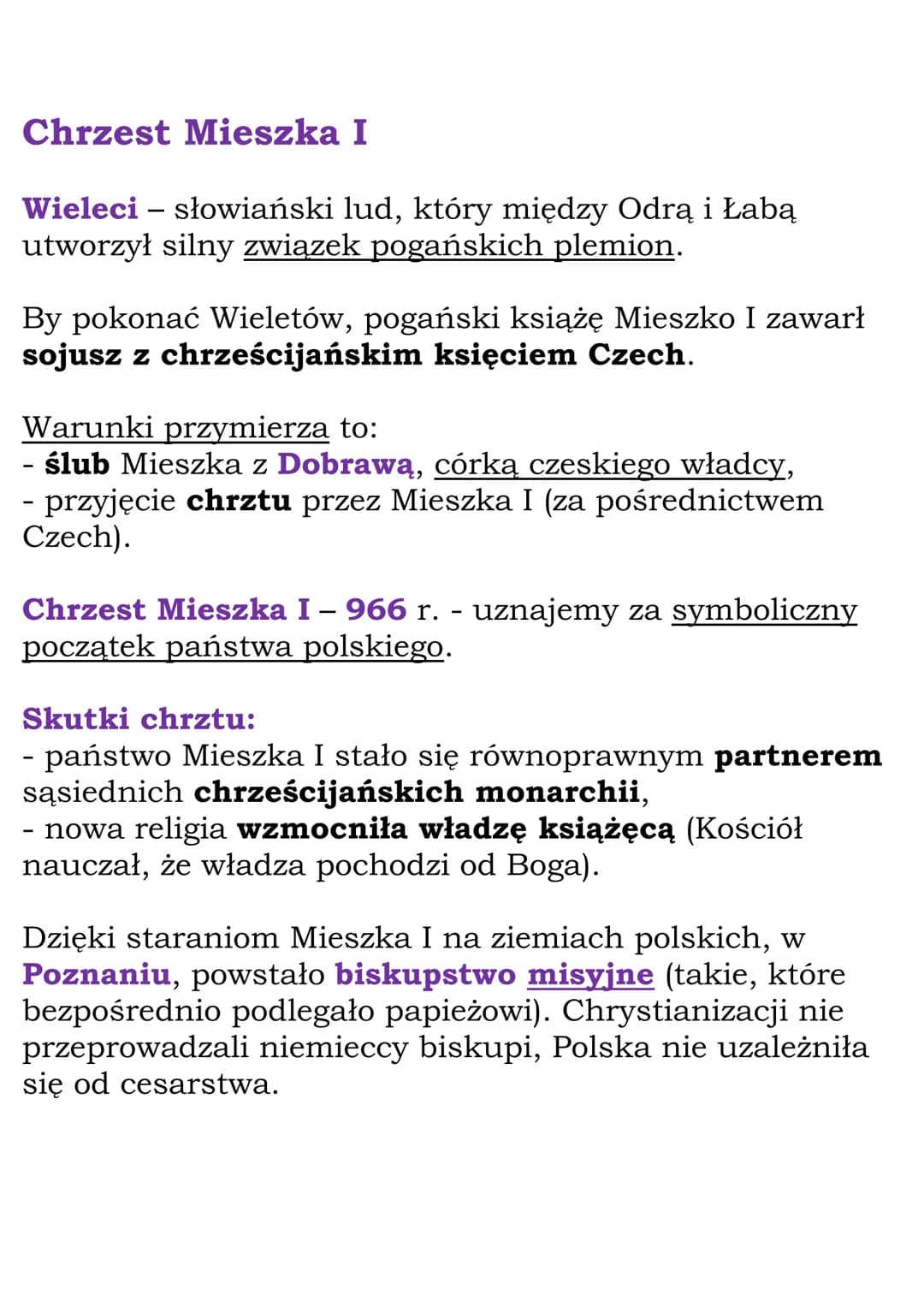 Narodziny państwa
polskiego
Słowianie na ziemiach polskich
Wiec - zgromadzenie, w którym brali udział wszyscy
dorośli mężczyźni, decydujące 