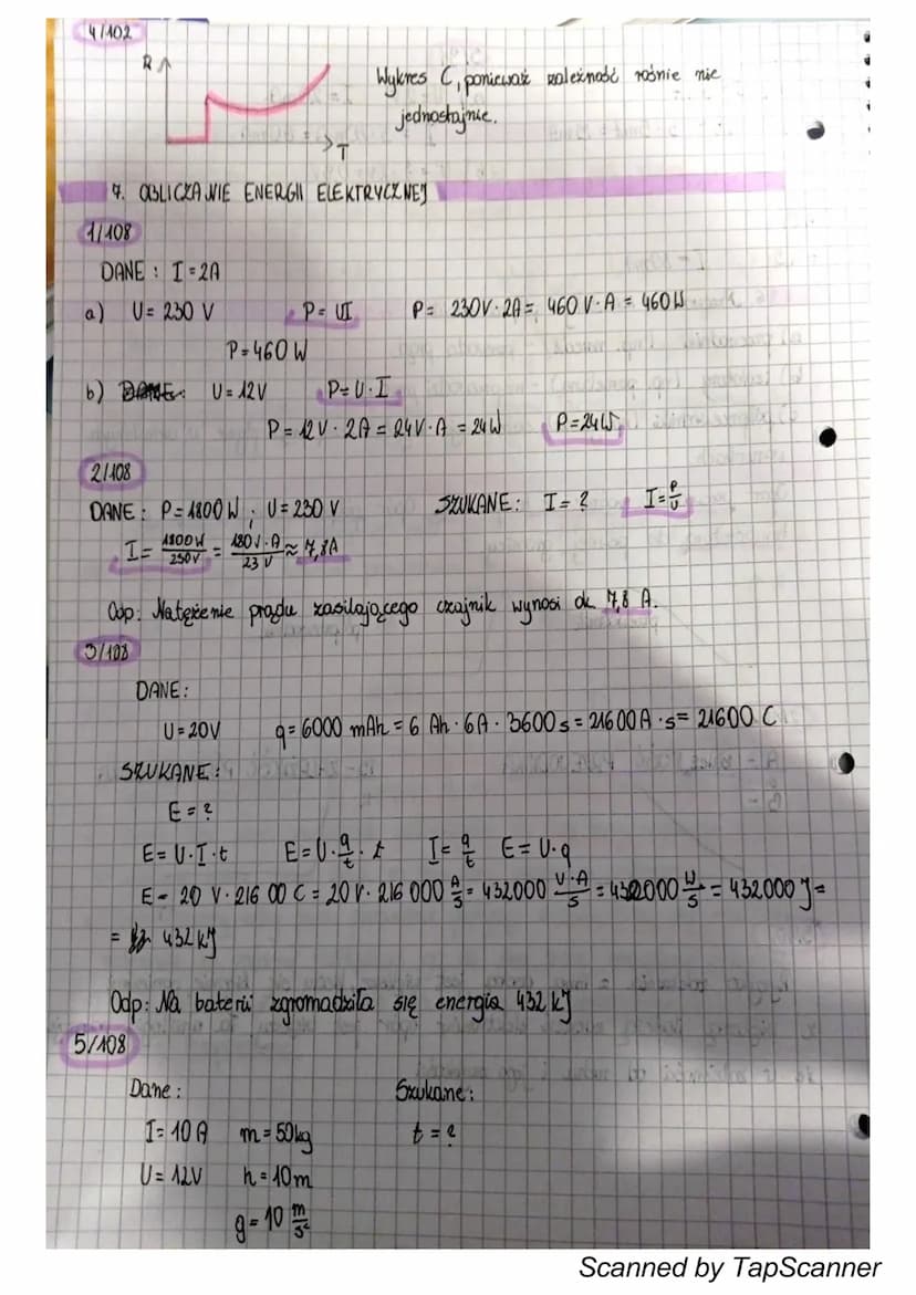 PRAD ELEKTRYCZNY
1. WZORY
Napięcie:
U = €
Jednostka: V-volt 1V = 1²/²
R. potencjałów: U = V₁ - V₂2
Prawo Ohma: () : const
Moc: P=U. I
Energi