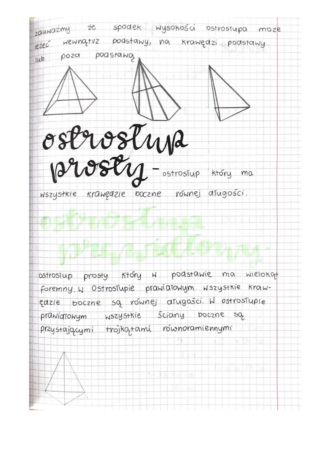 # orostupy

bryía w którym wszystkie
Ściany boczne są trójkątami o Wspólnym
wierzchołku. a podstawą jest dowolny wielokat

wierzchołek

wyso