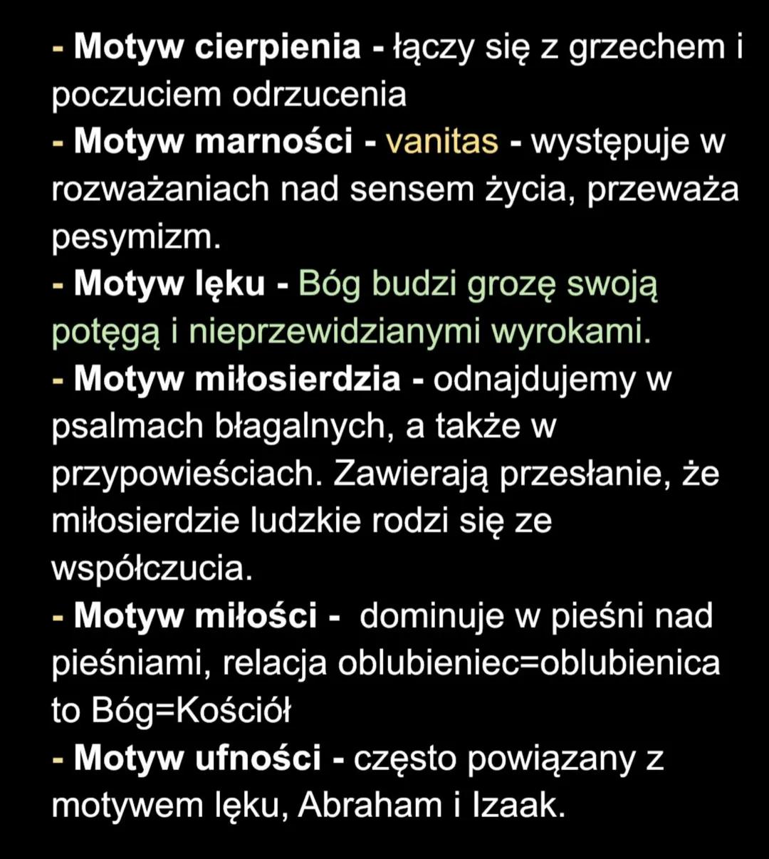 Biblia:
- Egipskie ciemności - nieprzeniknione
ciemności, jedna z plag
- Hiobowa wieść - wiadomośc o klęskach
- Judaszowe srebrniki - zapłat