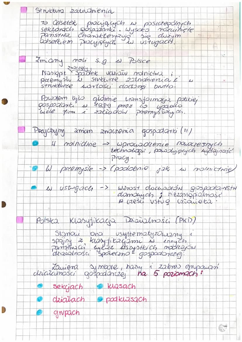 Podziai
4
DQ sektóry
rolnictwo
• ustugi →
B
przemysł
Funkcje sektorów
Spovecana
C
Geografia
gospodarki
w jeps
najstarszy sektor;
zakres wcho