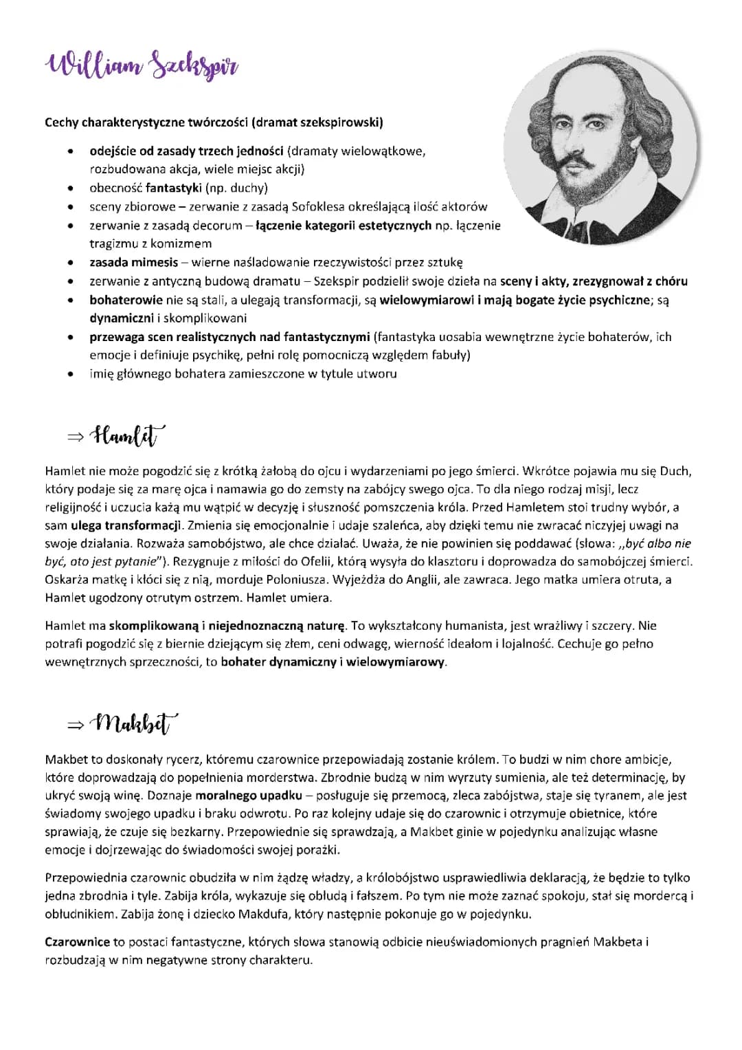 Renesans - utwory i twórcy epoki