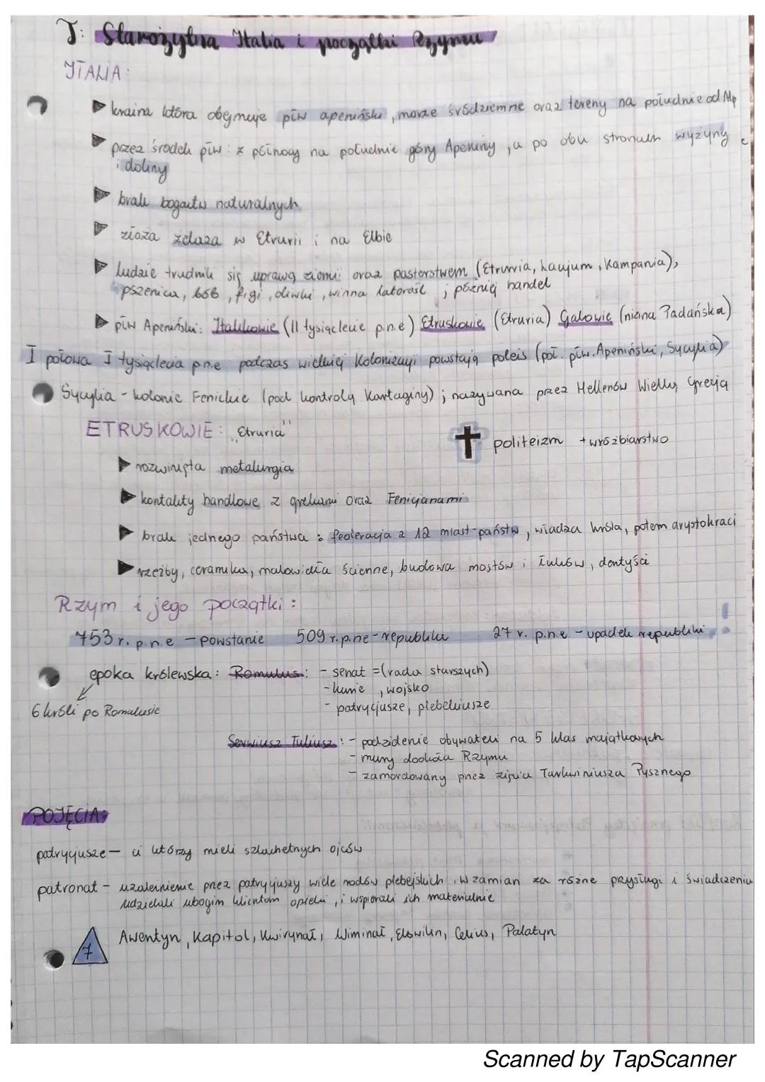 Historia starożytnej Italii i narodziny Rzymu