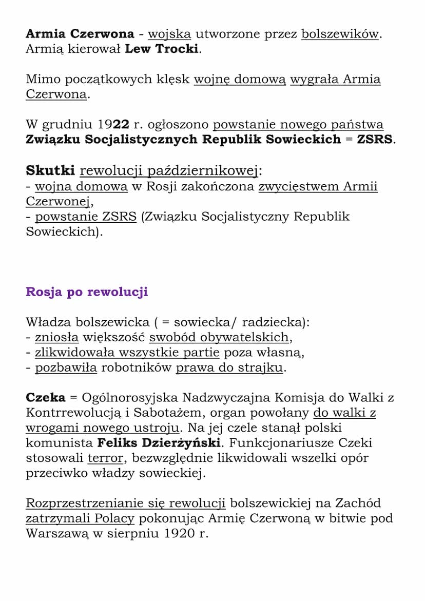Rewolucje w Rosji
Kl. 7,
7, NE
Porażki Rosji na froncie I wojny światowej:
- śmierć setek tysięcy żołnierzy,
- utrata najbardziej rozwinięty