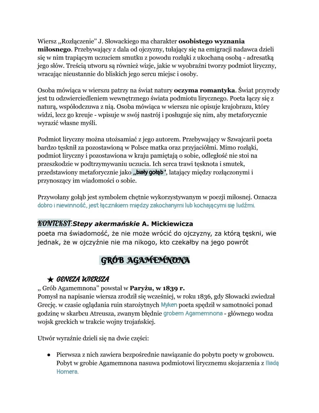 BIOGRAFIA JULIUSZA SŁOWACKIEGO
Juliusz Słowacki przyszedł na świat 4 września 1809 r. w Krzemieńcu, na Wołyniu.
Jego ojciec, Euzebiusz, był 