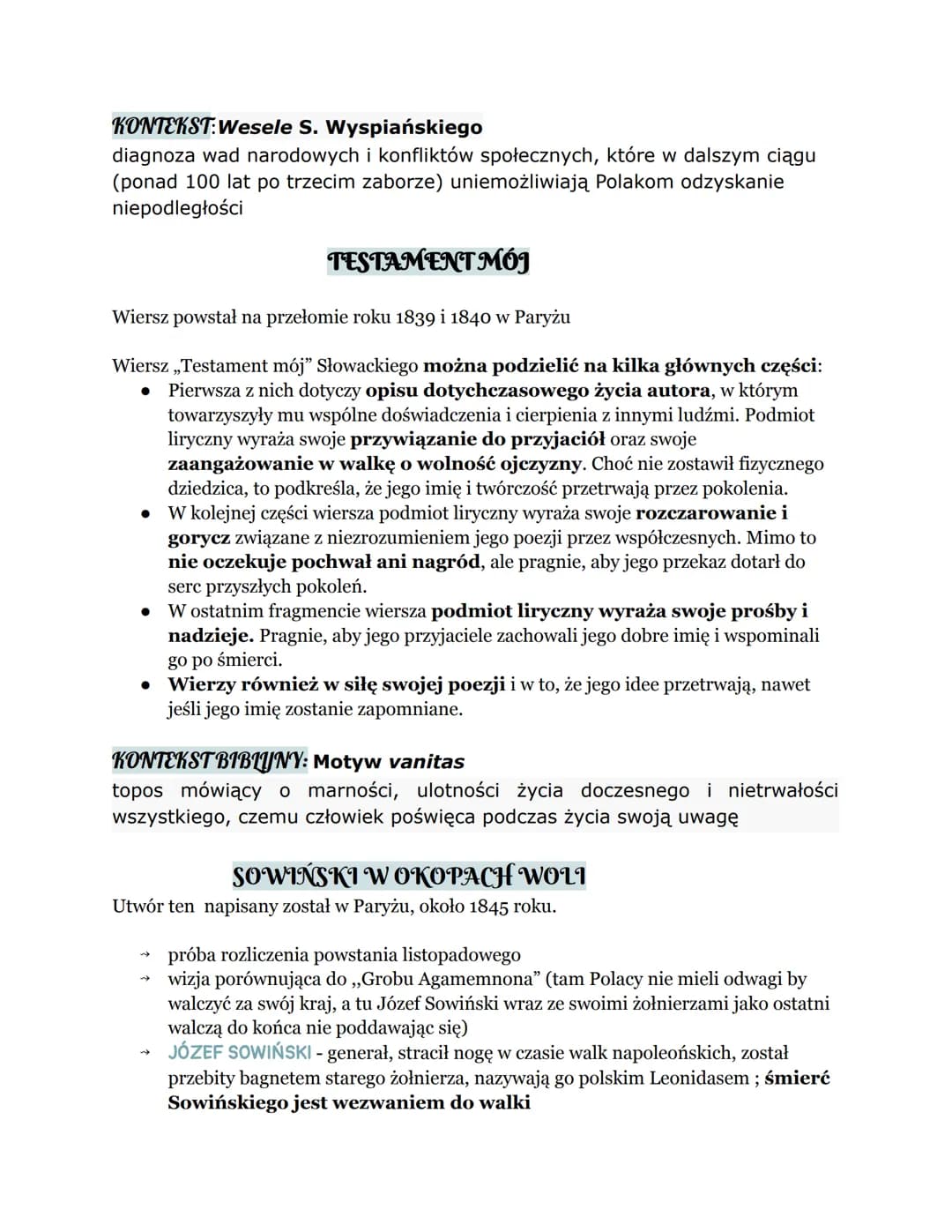 BIOGRAFIA JULIUSZA SŁOWACKIEGO
Juliusz Słowacki przyszedł na świat 4 września 1809 r. w Krzemieńcu, na Wołyniu.
Jego ojciec, Euzebiusz, był 
