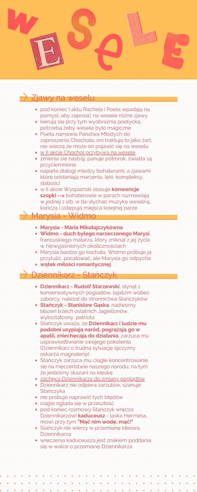 WESELE
Autor
• jeden z najwybitniejszych polskich
artystów modernistycznych
• wszechstronnie utalentowany
●
był nie tylko pisarzem, ale też 