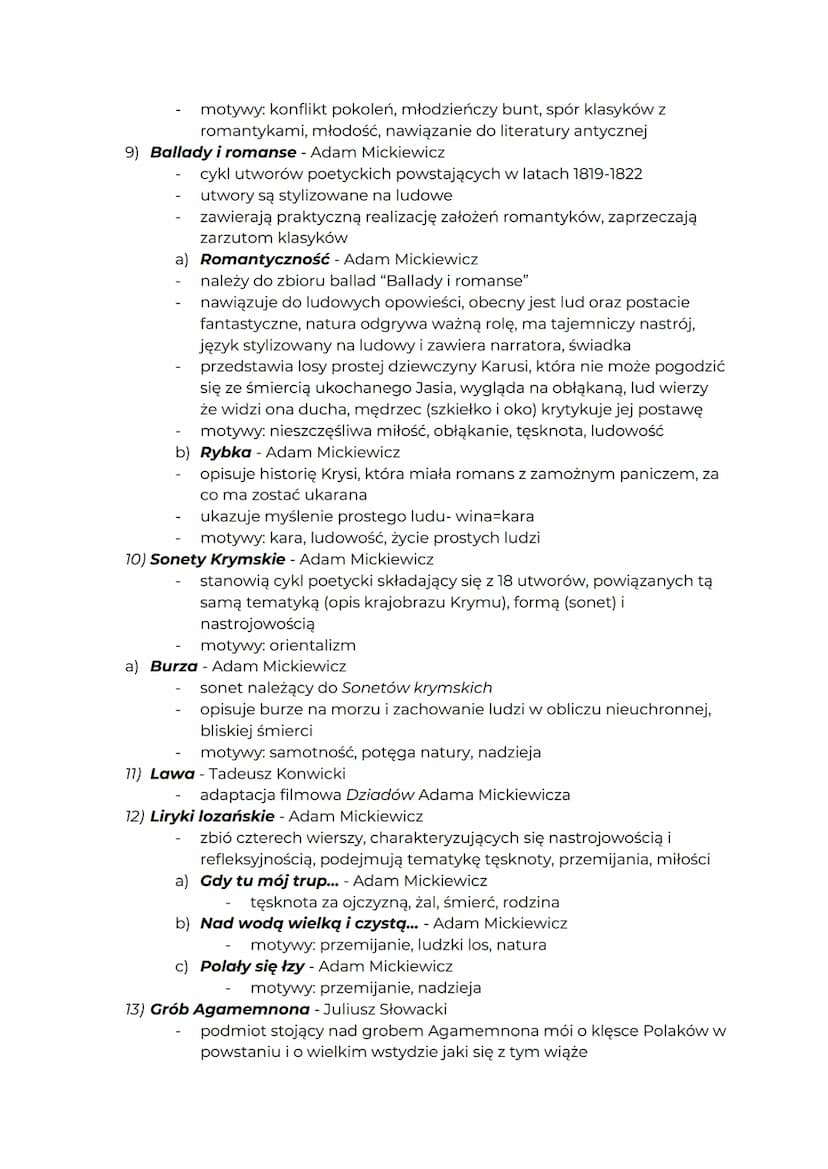 ROMANTYZM
NAZWA
odnosi się do prądu ideowo-artystycznego 1. poł XIX w.
● wywodzi się od słowa "romantyczny" (ang. romantic, fr. romantique)-