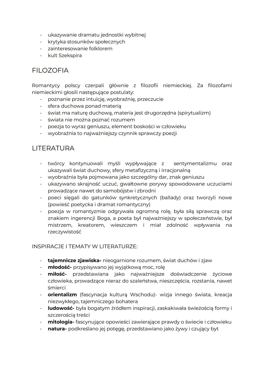 ROMANTYZM
NAZWA
odnosi się do prądu ideowo-artystycznego 1. poł XIX w.
● wywodzi się od słowa "romantyczny" (ang. romantic, fr. romantique)-