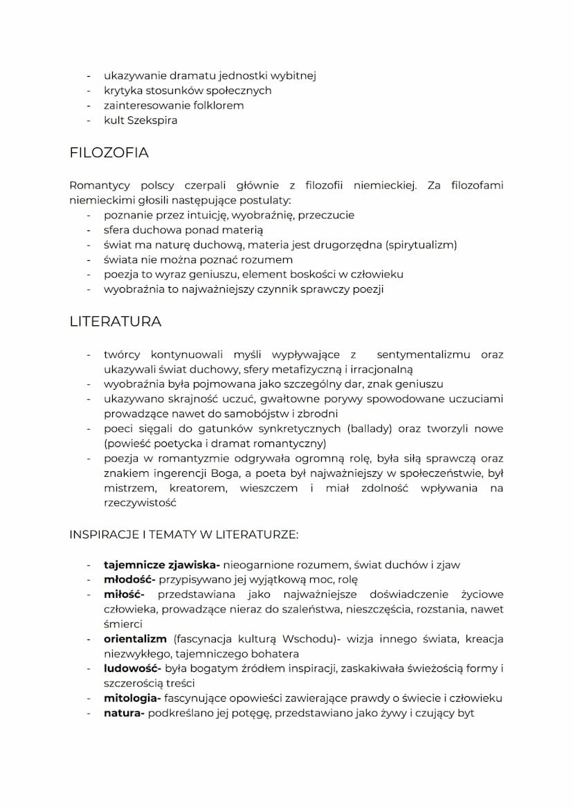 ROMANTYZM
NAZWA
odnosi się do prądu ideowo-artystycznego 1. poł XIX w.
● wywodzi się od słowa "romantyczny" (ang. romantic, fr. romantique)-
