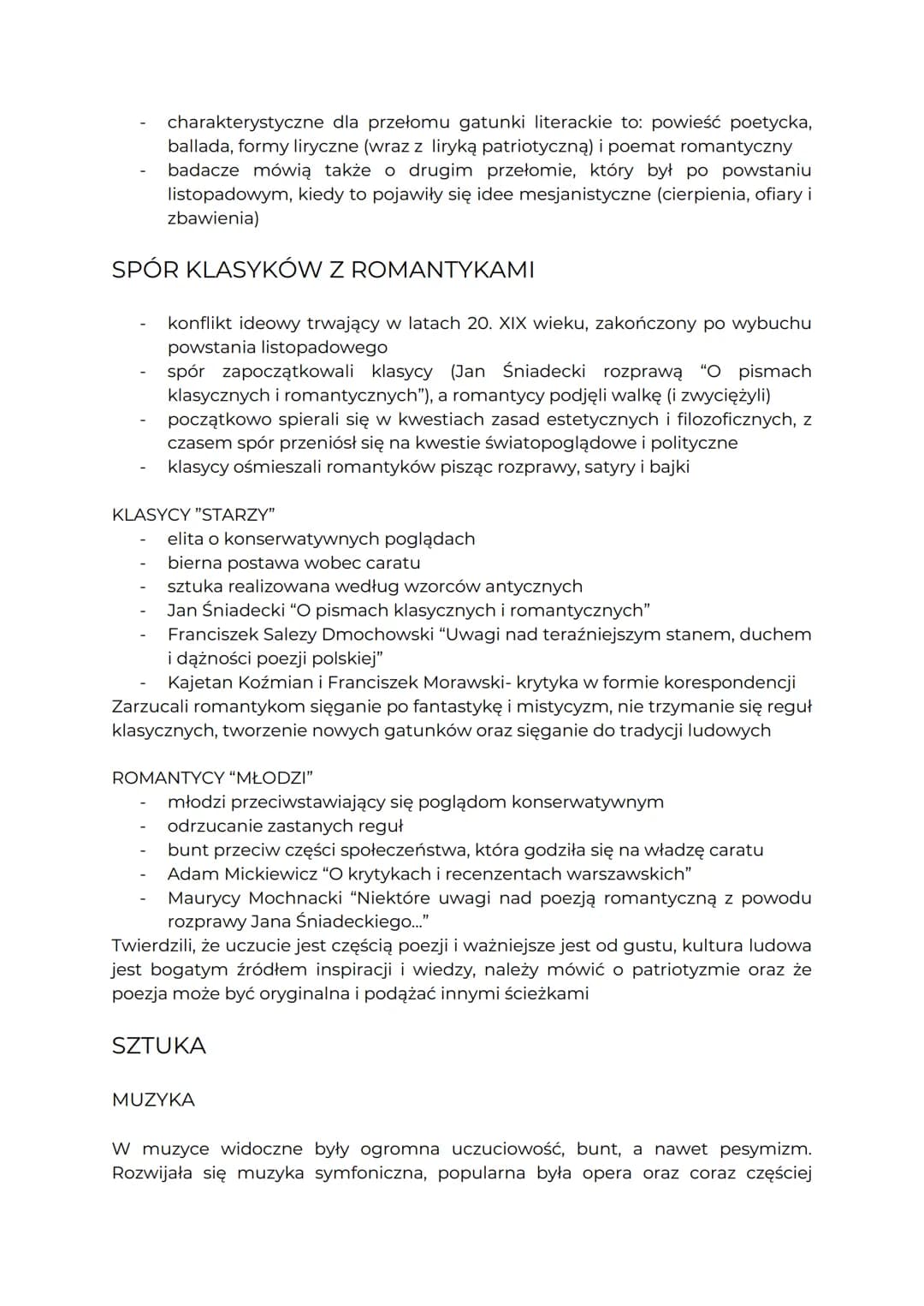 ROMANTYZM
NAZWA
odnosi się do prądu ideowo-artystycznego 1. poł XIX w.
● wywodzi się od słowa "romantyczny" (ang. romantic, fr. romantique)-