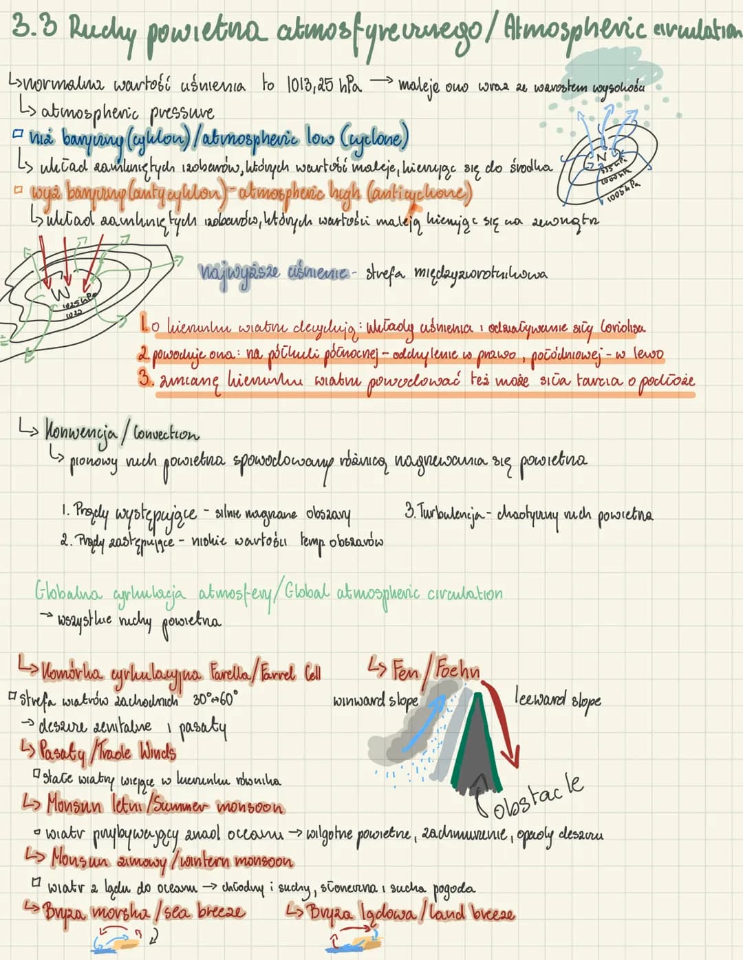 3. Atmosfera
3.1 Skład budowa atmosfery
Composition and structure of atmosphe
دا
> abimosfera - mieszanina gazów nazywana, powretnem abmosfe