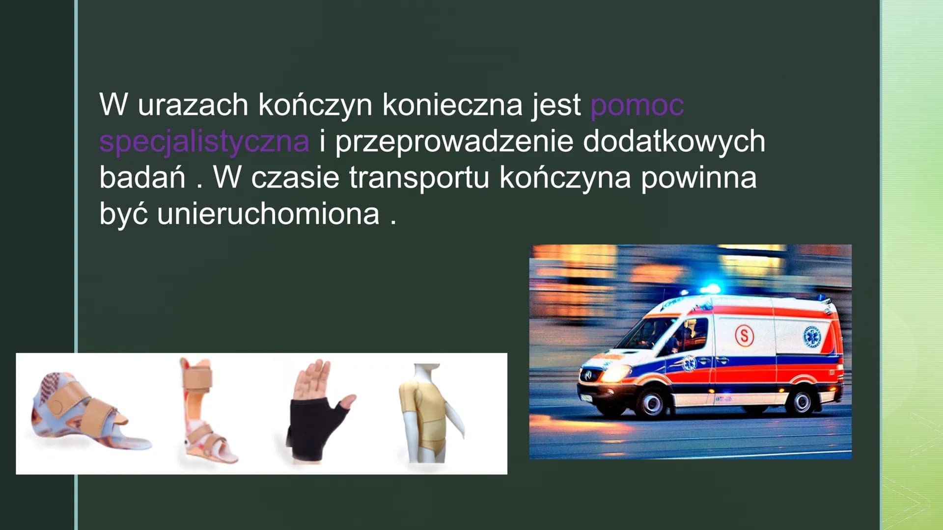 
<p>Urazy kończyn zdarzają się często. Czasami urazy, takie jak upadek na oblodzonym chodniku czy uderzenie się piłką w wyprostowany palec, 