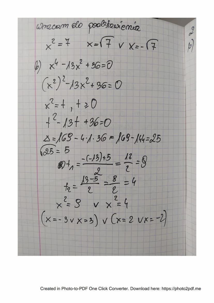 2.131
f) (x-5) (x² + 5x+25) = x (x²-4x)- 124
²-53= ³-4x²-124
= 4 x ² + 1 = 0
- (4x² - 1) = 0
4x²² -1=0
(2x - 1)(2x + 1) = 0
2x-1=0 v 2x+ 1 =