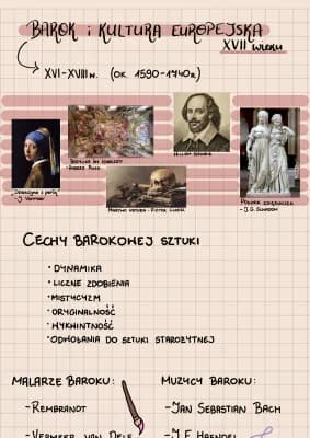 Know Barok i kultura XVII wieku w Europie i Rzeczypospolitej thumbnail