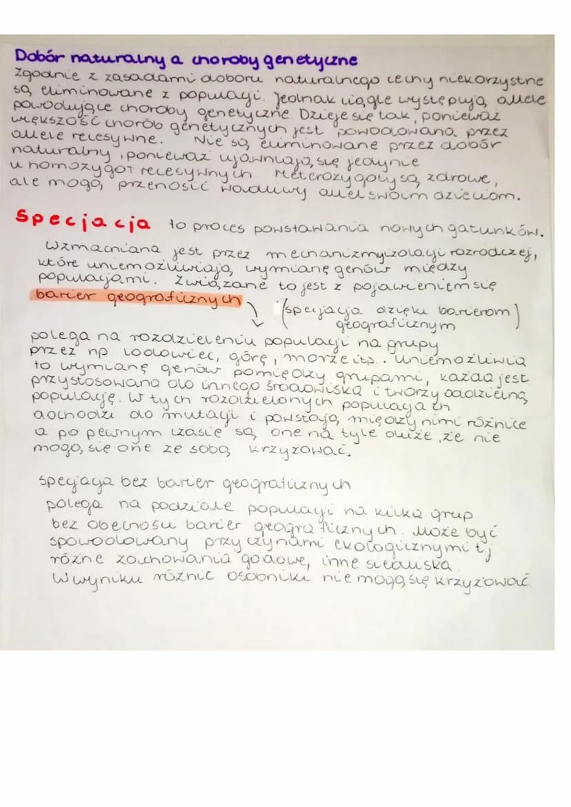 ewolucja biologiczna to proces stopniowych i nieodwracalnych
zmian grup organizmów.
na skutek powstają nowe gatunki, które zwykle są,
lepiej