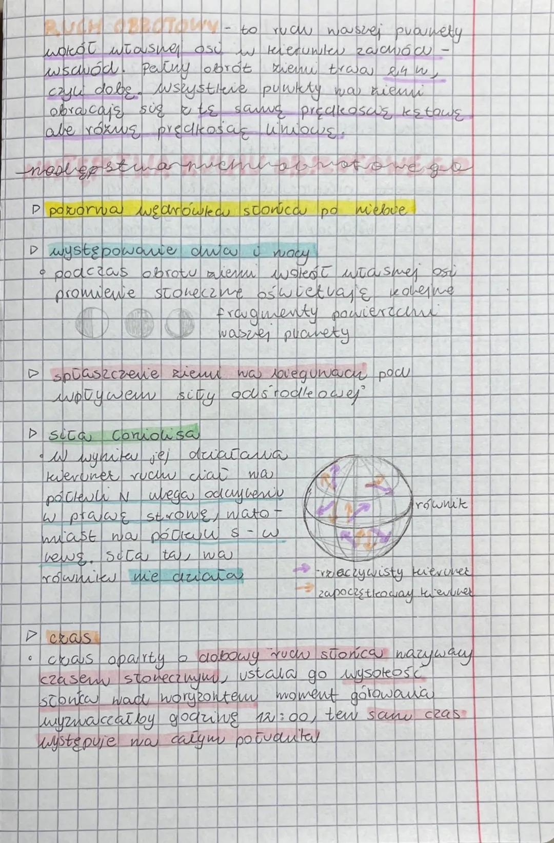 # RUCHY ZIEMI
13.11.202え

Gruan, który wokół słonica
wykonuje kicuda i inne puanety, riemia
obiega słońce po orbicie w kształcie elipsy
W ki