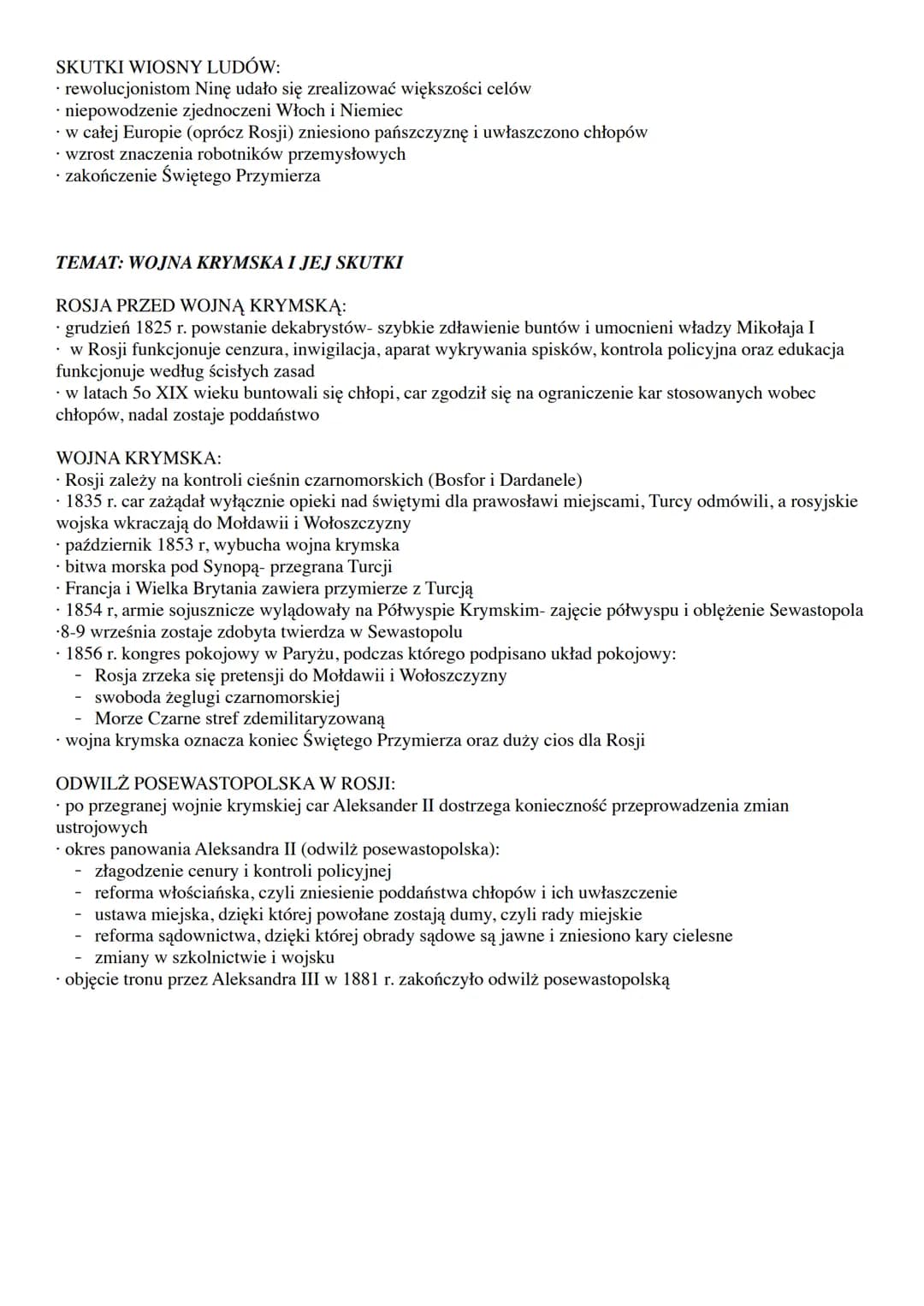TEMAT: KONGRE WIEDEŃSKI
EUROPA PO WOJNACH NAPOLEOŃSKICH:
wiosna 1814r. VI koalicja wkracza do Francji, królem zostaje ogłoszony Ludwik XVIII