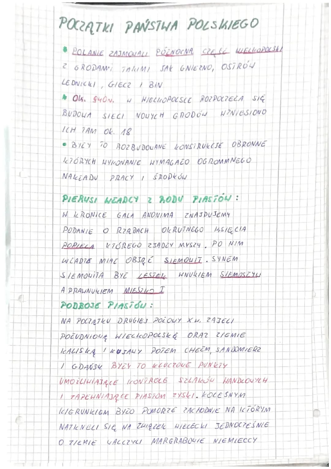 Początki państwa polskiego 