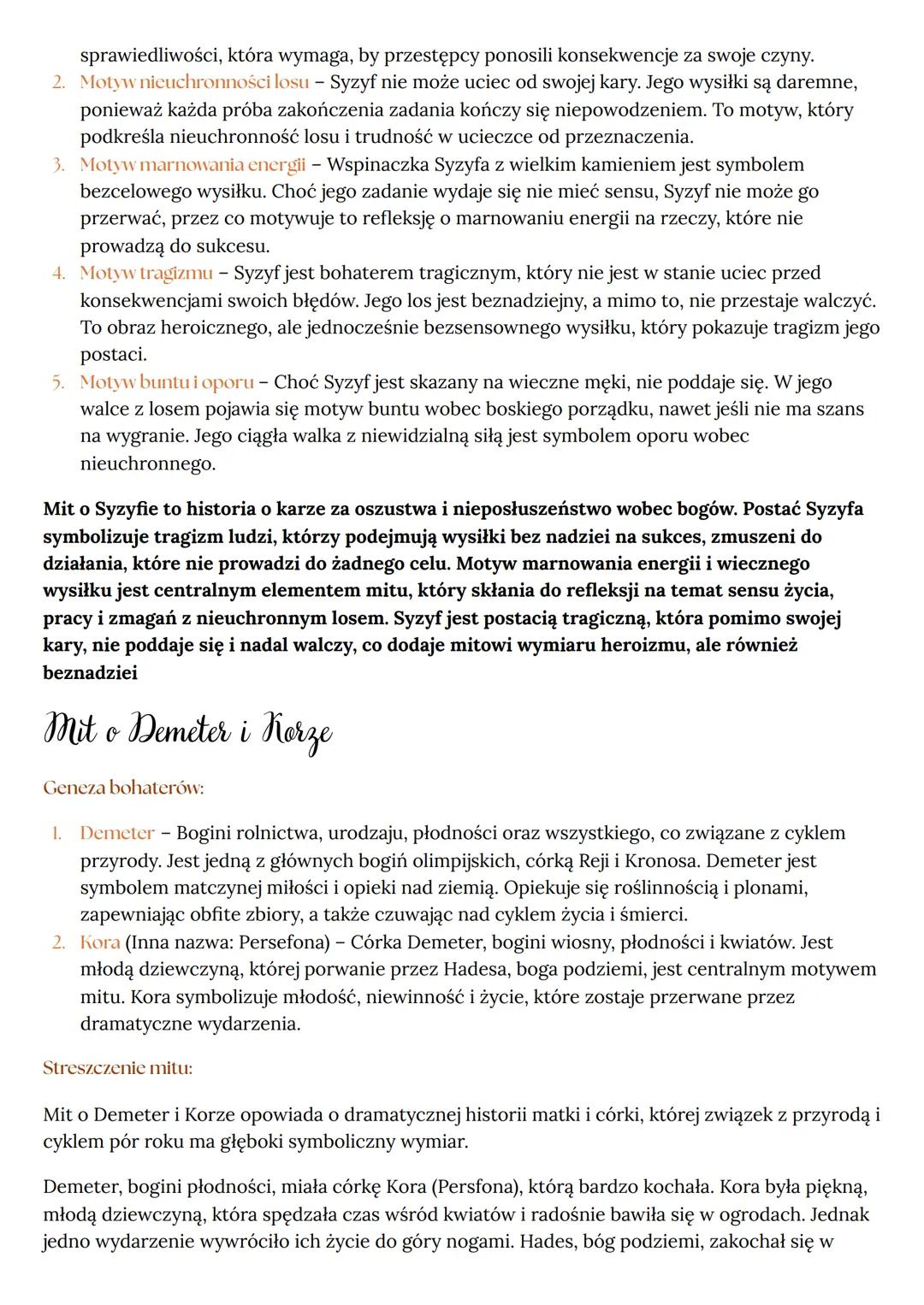 # MITOLOGIA

## Wprowadzenie do mitologii

Mitologia to zbiór opowieści o bogach, bohaterach, duchach i innych nadprzyrodzonych
istotach, kt