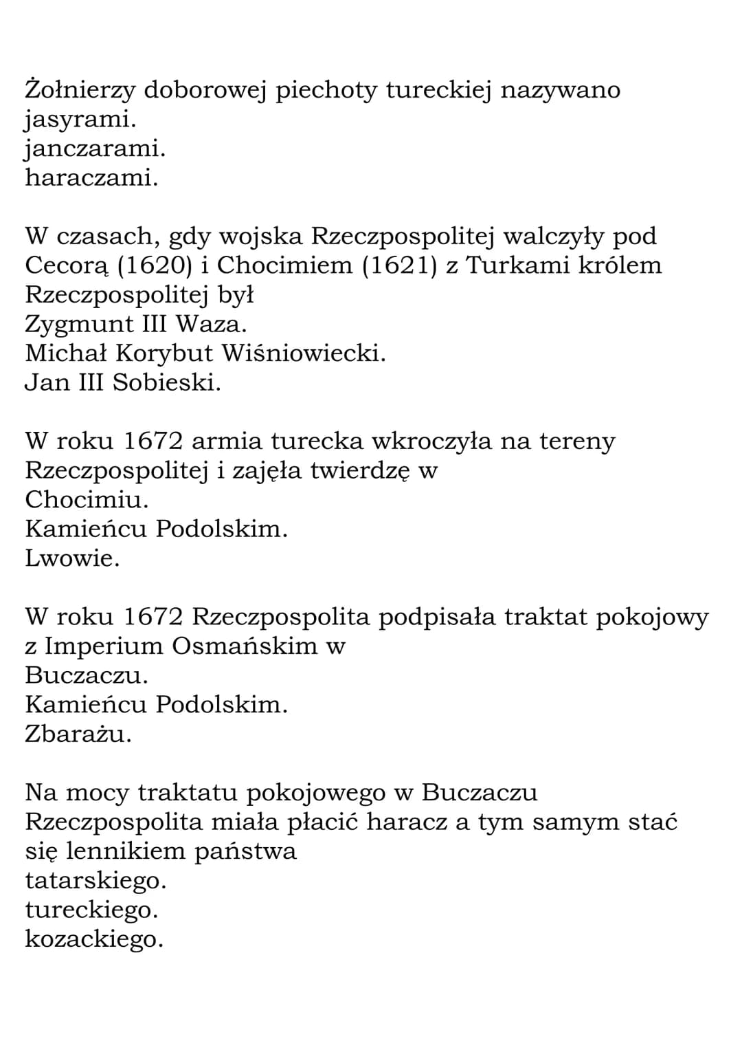 
<p>Wojny polsko-tureckie w XVII wieku dotyczyły konfliktów zbrojnych pomiędzy Rzecząpospolitą a Imperium Osmańskim. Wojna z Turcją 1620 był