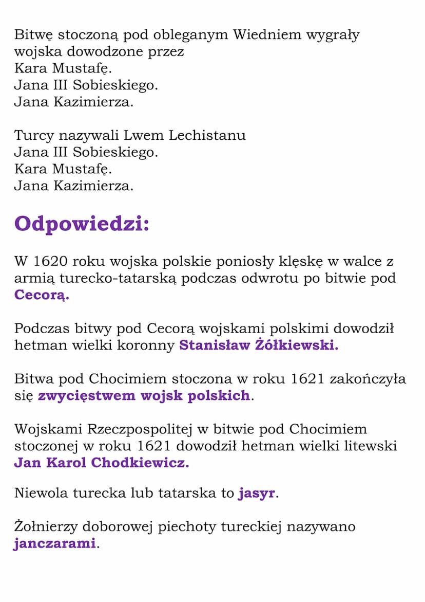 
<p>Wojny polsko-tureckie w XVII wieku dotyczyły konfliktów zbrojnych pomiędzy Rzecząpospolitą a Imperium Osmańskim. Wojna z Turcją 1620 był