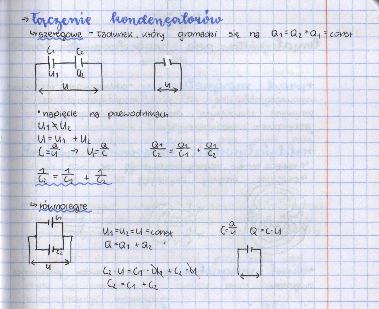 lemat: kondensatory
lekcja
-
→ kondensatoy - unrad
oddzielonych od siebie izolatorem
ANEET
dwóch przewodników
-pojemność kondensatora - wspó