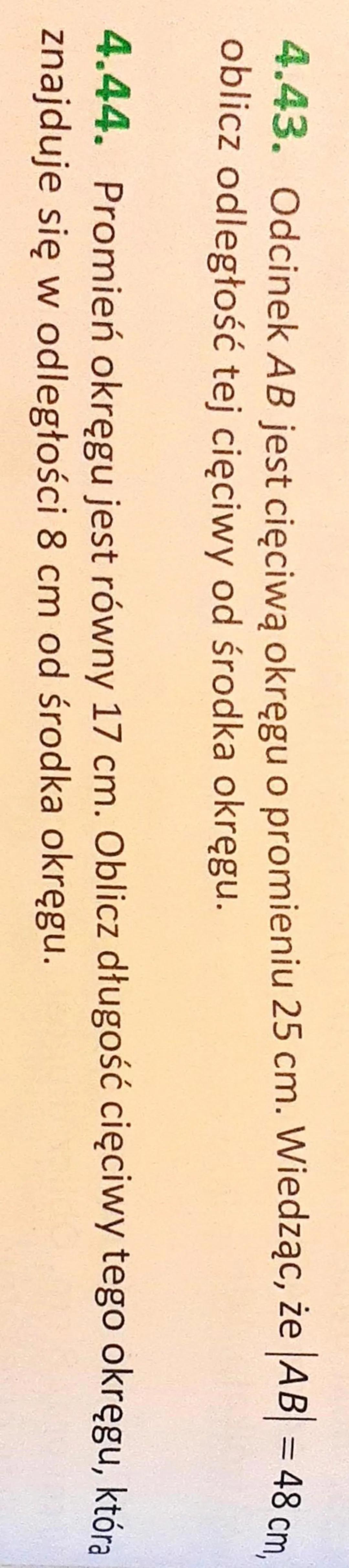 Jak Obliczyć Cięciwę i Średnicę Okręgu - Geometria Płaska dla Klasy 2 Liceum