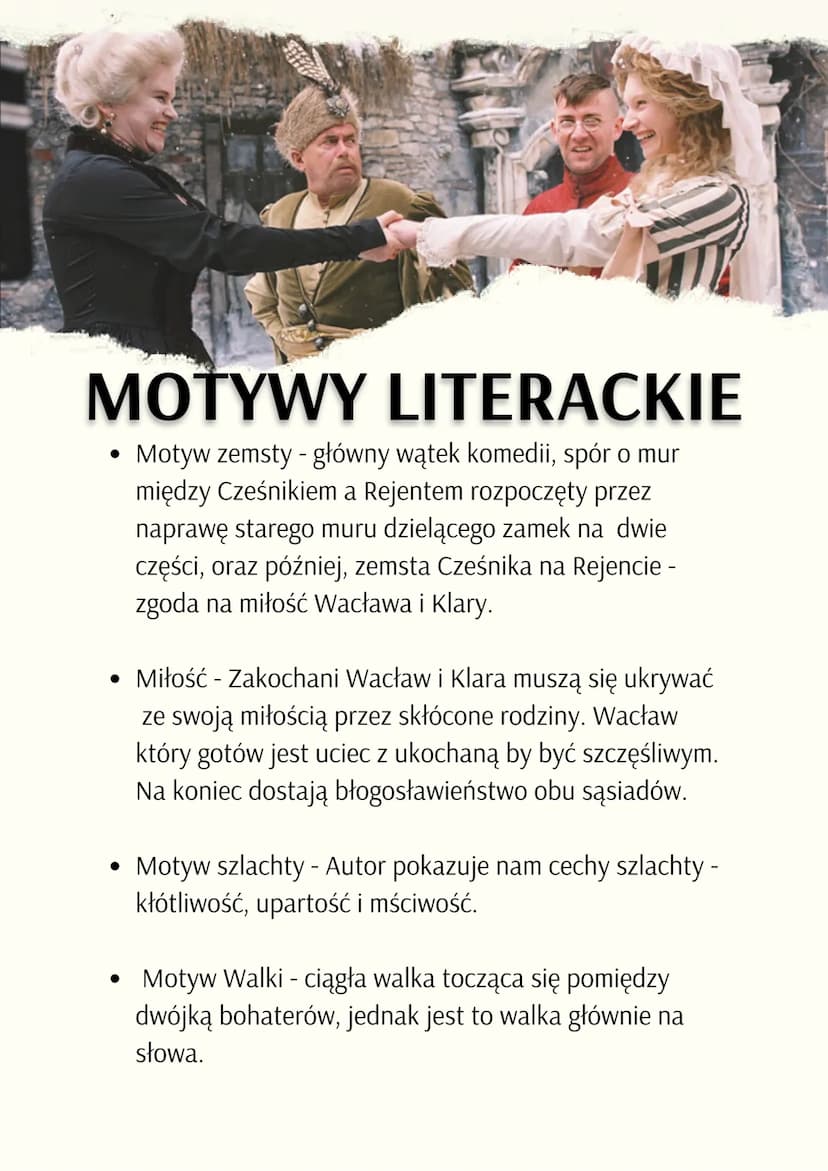 ZEMSTA
Aleksander Fredro
ALEKSANDER FREDRO
komediopisarz, bajkopisarz, pamiętnikarz, poeta - urodził
się 20 czerwca 1793 u stóp Karpat, w Su