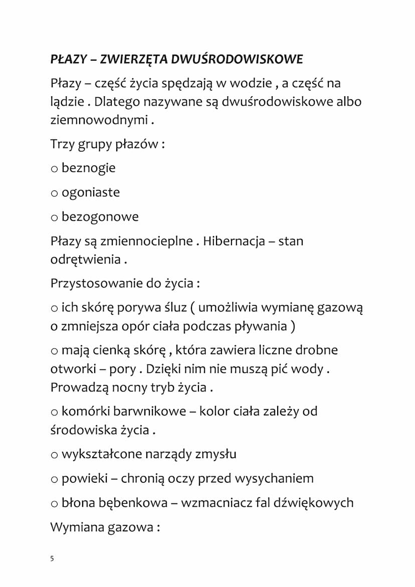 Biologia
Świat kręgowców
PORÓWNANIE BEZKRĘGOWCÓW I KRĘGOWCÓW
Kręgowce posiadają kręgosłup. Za pokrycia ciała
kręgowców odpowiada skóra. Zewn