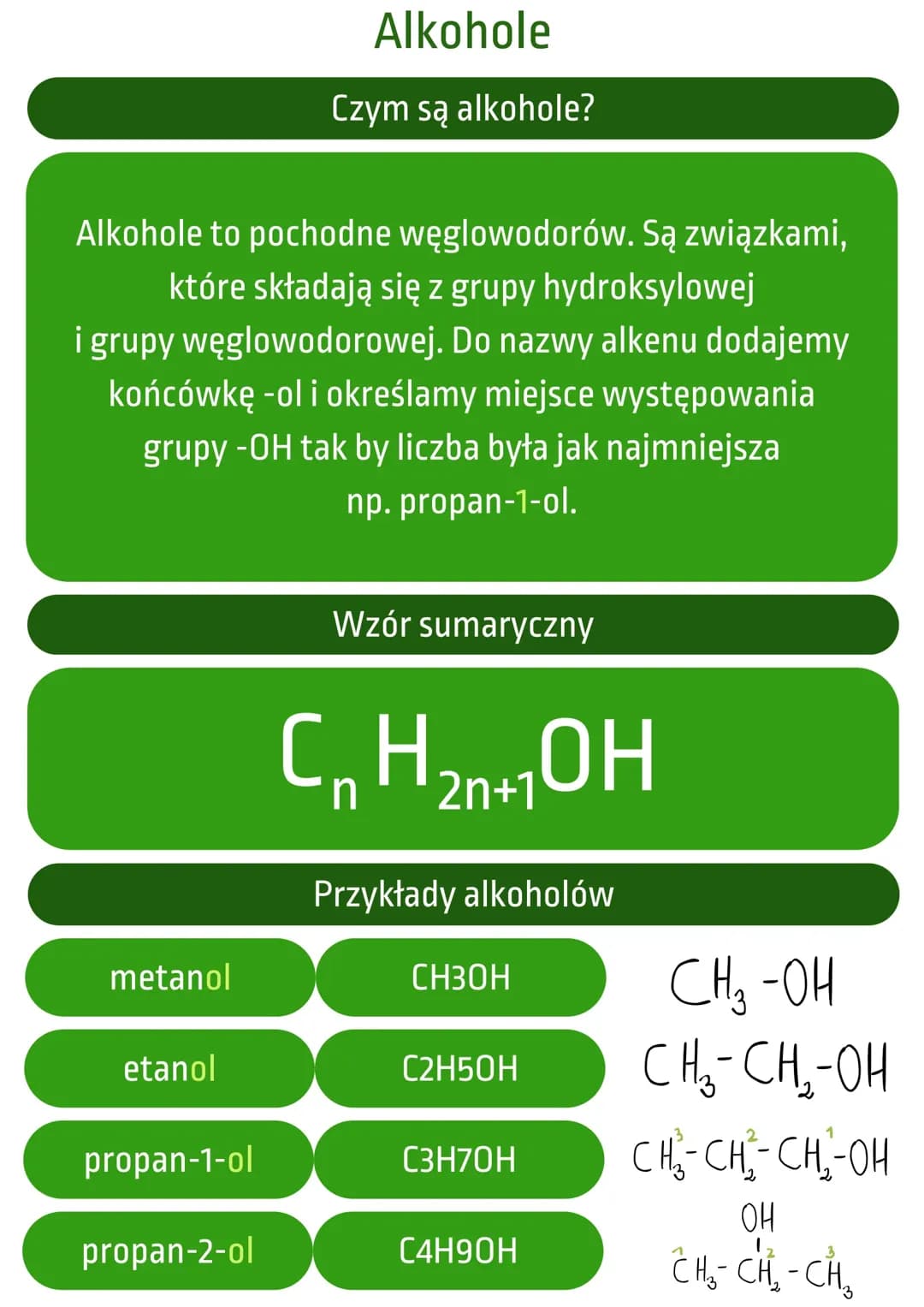 Alkohole