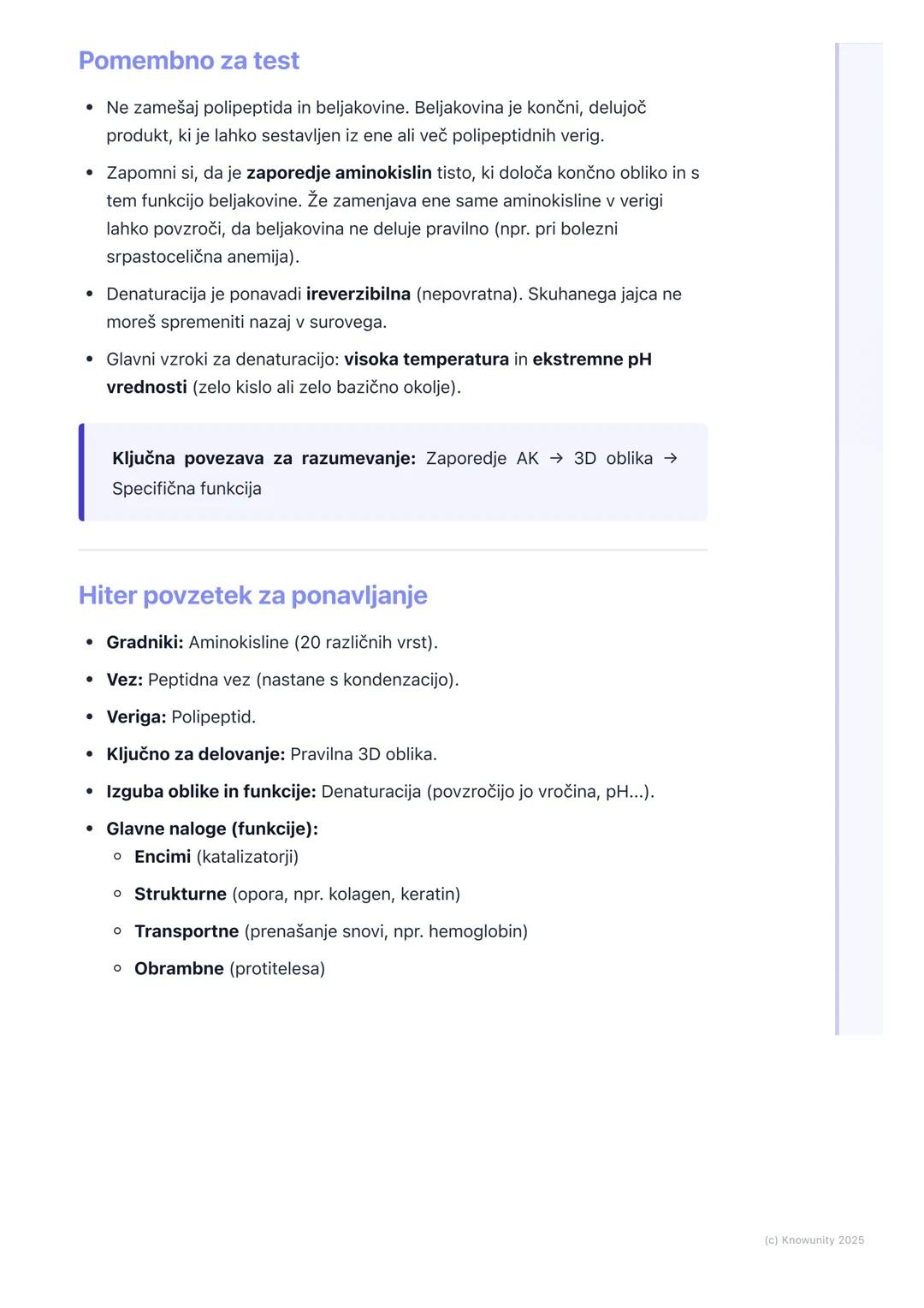 # Organske molekule:
beljakovine

Splošno o beljakovinah

Beljakovine (ali proteini) so ene od štirih glavnih vrst organskih molekul v živih