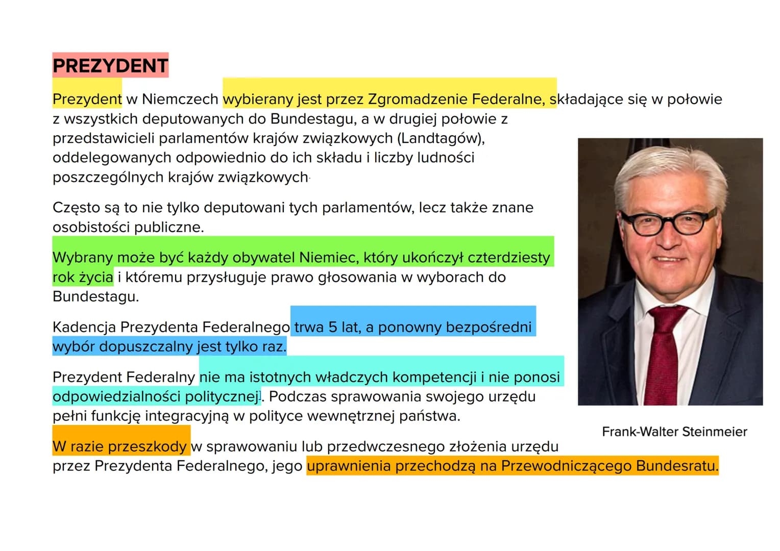 forma rządu- REPUBLIKA FEDERALNA
system polityczny- KANCLERSKO- PARLAMENTARNY
reżim- DEMOKRATYCZNY
ustrój terytorialny- ZŁOŻONY (Federacja)

