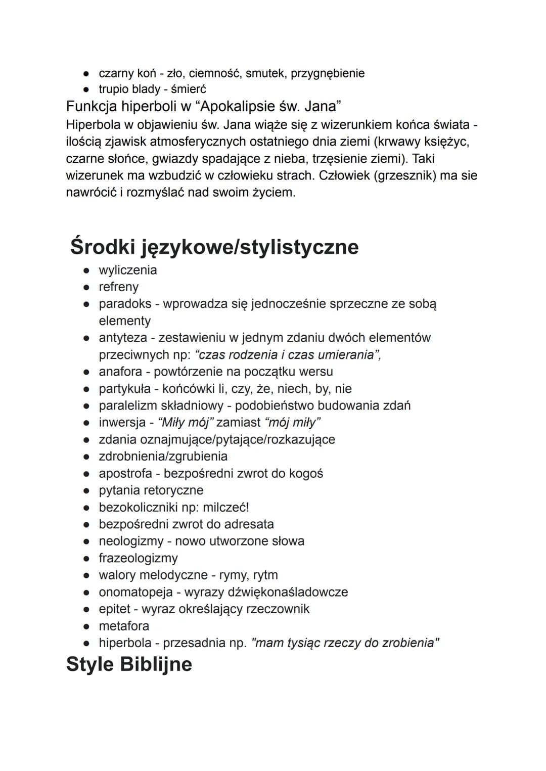 Biblia
STARY TESTAMENT
Został spisany w języku hebrajskim i aramejskim. Najstarszy zapis to
zapis z Księgi liczb, został spisany mniej więce