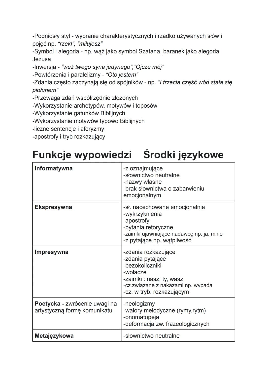 Biblia
STARY TESTAMENT
Został spisany w języku hebrajskim i aramejskim. Najstarszy zapis to
zapis z Księgi liczb, został spisany mniej więce