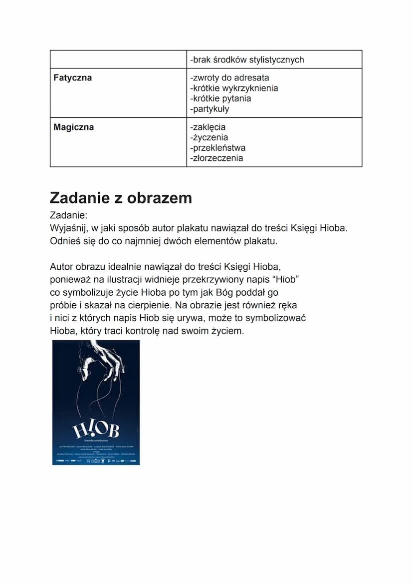 Biblia
STARY TESTAMENT
Został spisany w języku hebrajskim i aramejskim. Najstarszy zapis to
zapis z Księgi liczb, został spisany mniej więce