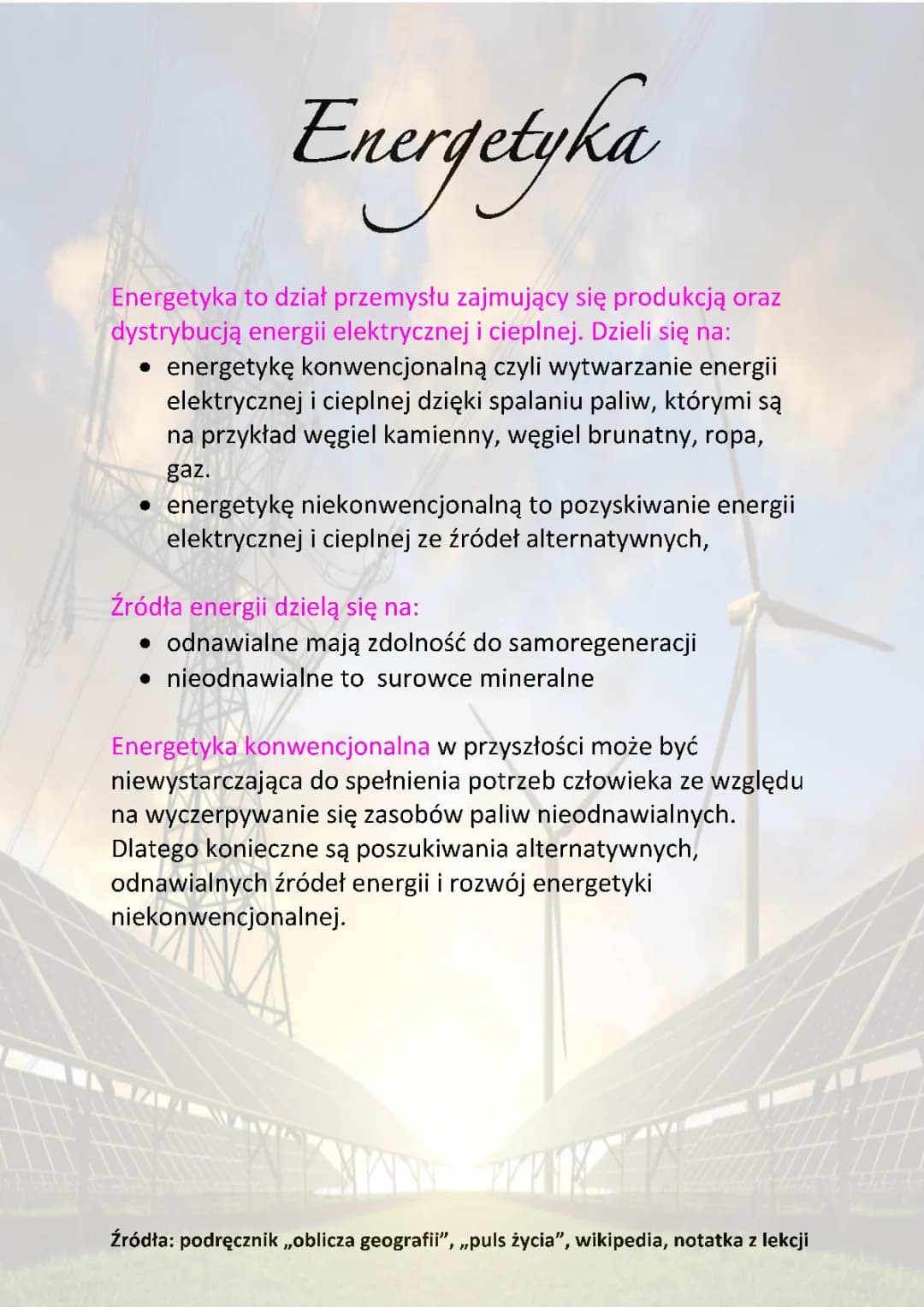 Energetyka 