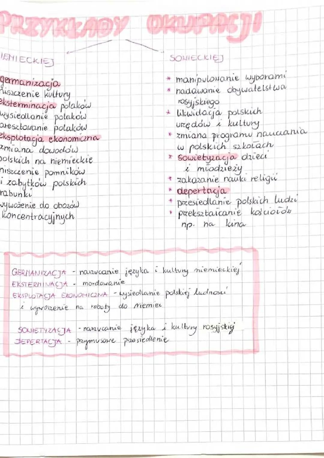 Polska pod okupacją niemiecką i sowiecką