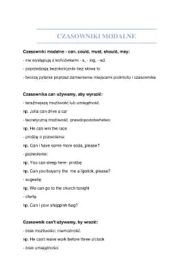 Know Czasowniki modalne thumbnail