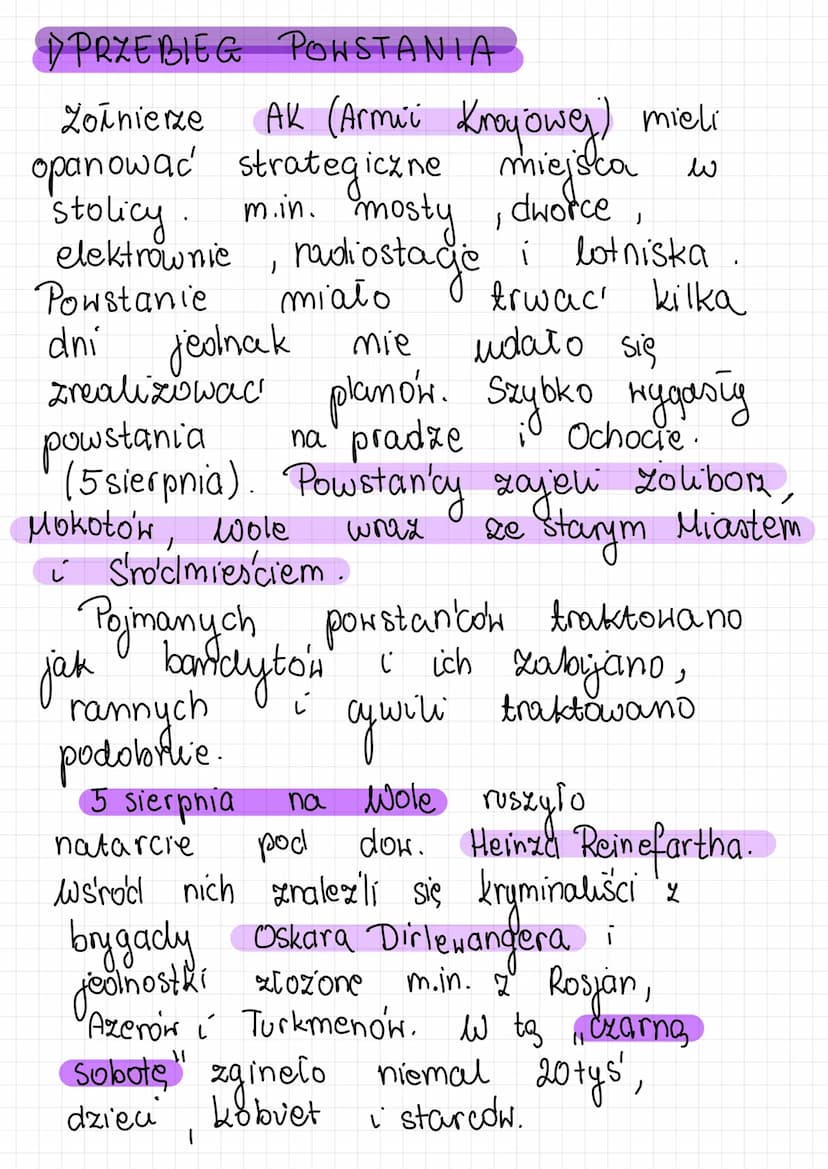 POWSTANIE WARSZAWSKIE <3
DAKCJA BURZA"
ваксуа
zaszły
zmiany w sytuacji geopolitycznej, które
1943 roku wymusiły na
zmiane planów przygotowan