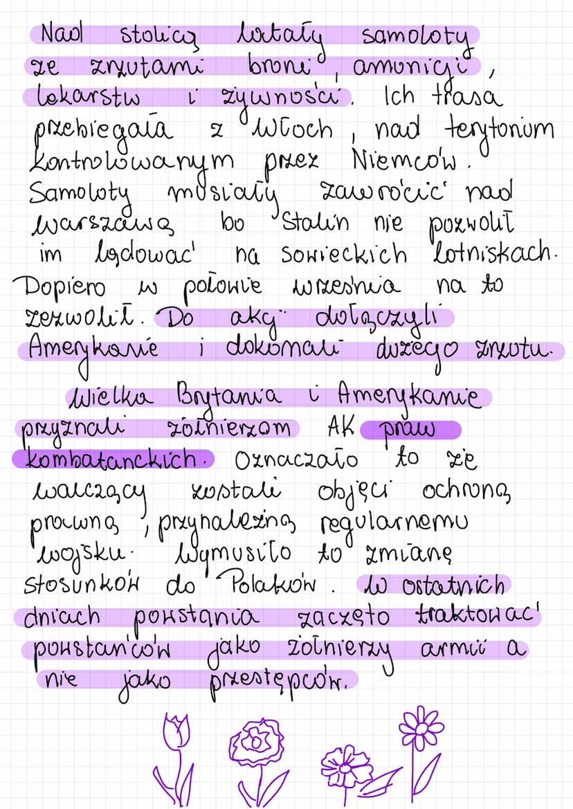 POWSTANIE WARSZAWSKIE <3
DAKCJA BURZA"
ваксуа
zaszły
zmiany w sytuacji geopolitycznej, które
1943 roku wymusiły na
zmiane planów przygotowan
