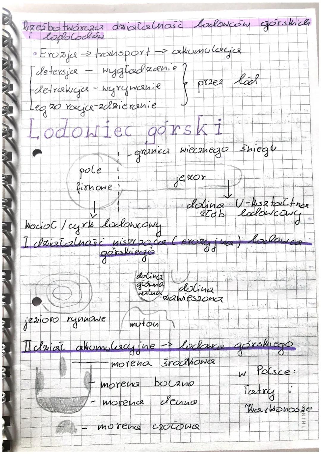 geografia
Raeabotwórcz2 działalność:
wiatru, rzek, lodowców górskich: lado lodów
Rzez botwórcza działalność rack
4. Niszczy - erozija
2. Tra