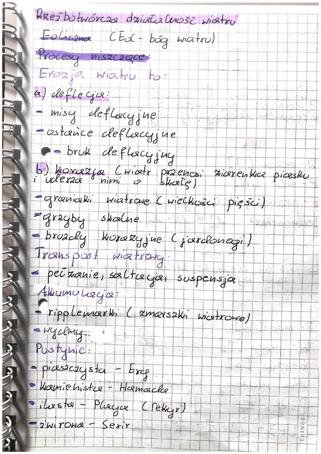 geografia
Raeabotwórcz2 działalność:
wiatru, rzek, lodowców górskich: lado lodów
Rzez botwórcza działalność rack
4. Niszczy - erozija
2. Tra