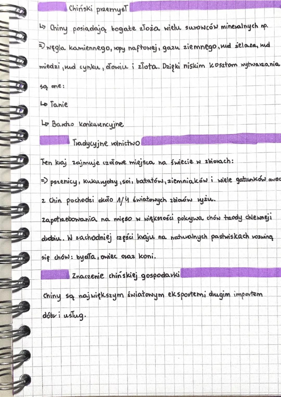 ممن همتهم
dziecka.
Najludniejszy Kraj świata,
W China żyje prawie 1,4 mld osób. Ogromna liczba mieszkańców wynika z
przyrostu naturalnego, k