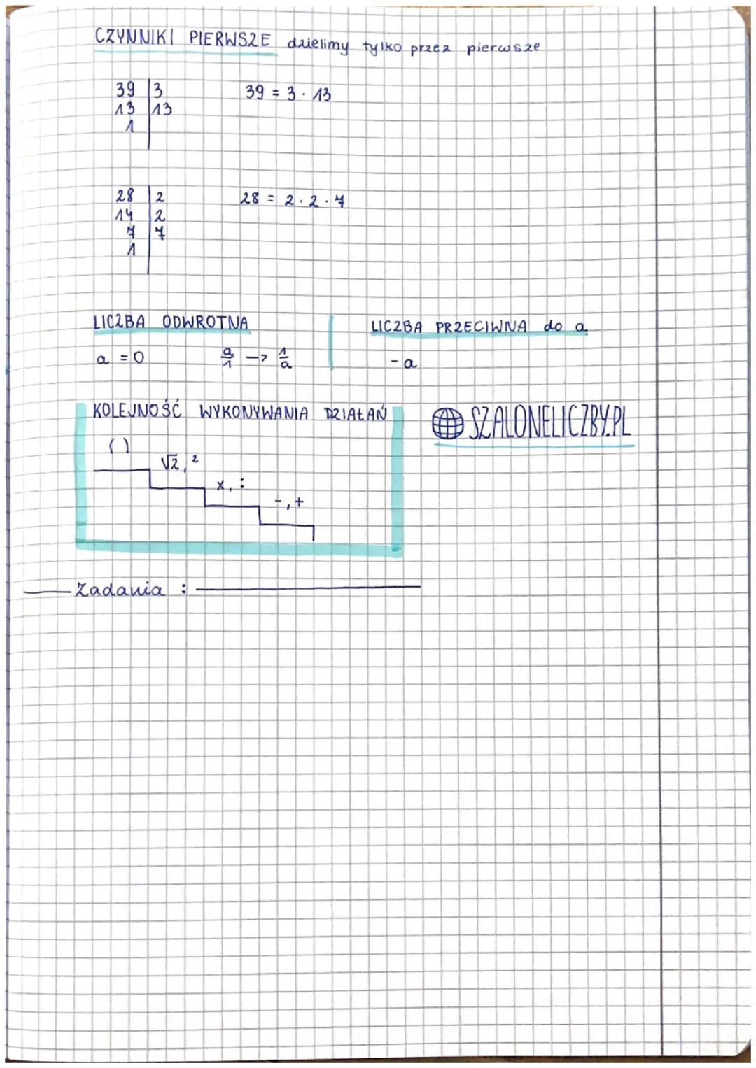 a
PITAGORAS
b
A
C
b
2
с
a
a ² = 62
b² = C²
SUMA dodawanie
ROZNICA- odejmowanie
ILOCZYN - mnożenie
ILORAZ-dzielenie
2 b
Liczby O i
+
a ²
LICZ